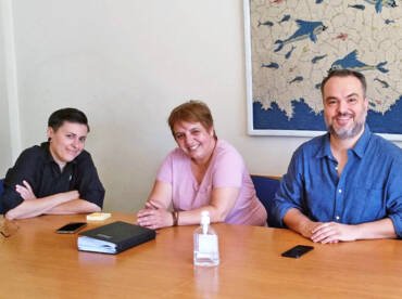 Συνάντηση με τον Πρόεδρο του Εθνικού Κέντρου Κοινωνικής Αλληλεγγύης (ΕΚΚΑ) κ. Βαλάντη Παπαθανασίου